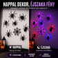 🕷️💡 Pók matrica LED világítás – Búcsú a sötét unalomtól 🎨