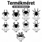 🕷️💡 Pók matrica LED világítás – Búcsú a sötét unalomtól 🎨