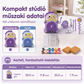 👩‍👧🎨 Gyermekeknek szánt elektromos fazekaskorong, DIY agyagkészítő készlet ✨