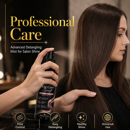 Salon-ihlette ápolás – kisimítja a makacs kócolódást, helyreállítja az egészséges fényt – Parókaápoló spray – Utánvéttel! 💇