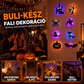 Halloween sötétben világító fali matricák