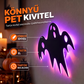 Halloween sötétben világító fali matricák
