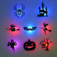 Halloween sötétben világító fali matricák