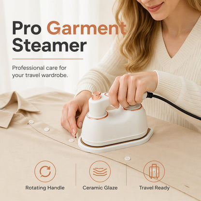 Mini 2-in-1 Handheld Garment Steamer & Iron
