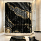 Elegant Marble Pattern Bathroom Shower Curtain