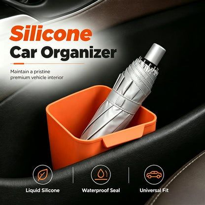 Silicone Car Door Organizer Bin