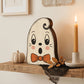 Vintage Wooden Halloween Desktop Ornaments