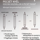 Három funkció egyben – gyorsan elkészíti a teljes szem sminket, rendetlen sminktáska nélkül – 3 az 1-ben szem smink bélyegző készlet – Utánvéttel! 💄