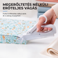 Rozsdamentes acél pengék – éles, kopásmentes vágás, még a csúszós anyagokon is – Vezeték nélküli elektromos szövolló – Utánvéttel! 🔪