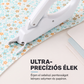 Rozsdamentes acél pengék – éles, kopásmentes vágás, még a csúszós anyagokon is – Vezeték nélküli elektromos szövolló – Utánvéttel! 🔪