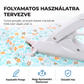 Rozsdamentes acél pengék – éles, kopásmentes vágás, még a csúszós anyagokon is – Vezeték nélküli elektromos szövolló – Utánvéttel! 🔪