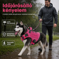Megerősített varrás és tartós anyag – kibírja az aktív kutyák mozgását – Vízálló taktikai kutyamellény – Utánvéttel! 💪
