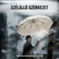 Egy kézzel, gombnyomásra nyílik és záródik – kényelmes használat esős napokon – Automata összecsukható esernyő – Utánvéttel! 🌂