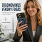Mágneses páncél tok – felhajtható lencsevédővel és erős mágneses gyűrűvel – Mágneses páncél telefontok – Utánvéttel! 🧲