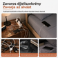 Azonnal rendezheted az ágymelléket – biztonságban tárolhatod tabletedet és telefonodat – Nemez ágymelléki tárolózacskó – Utánvéttel! 🛏️
