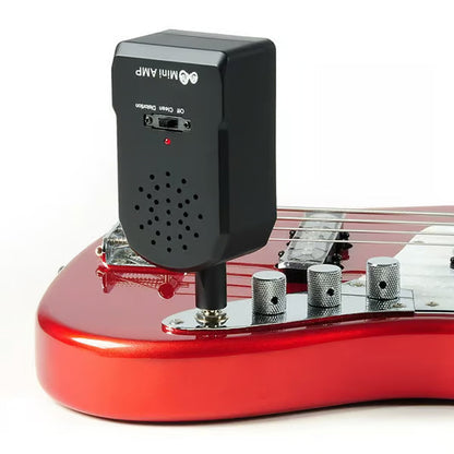 Tiszta, telt hangzás 2W kimenettel – élvezze a játékot otthon vagy színpadon – Hordozható mini gitárerősítő – Utánvéttel! 🎸