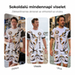 👕🏖️ Férfi 2 részes szett: laza felső és rövidnadrág ☁️